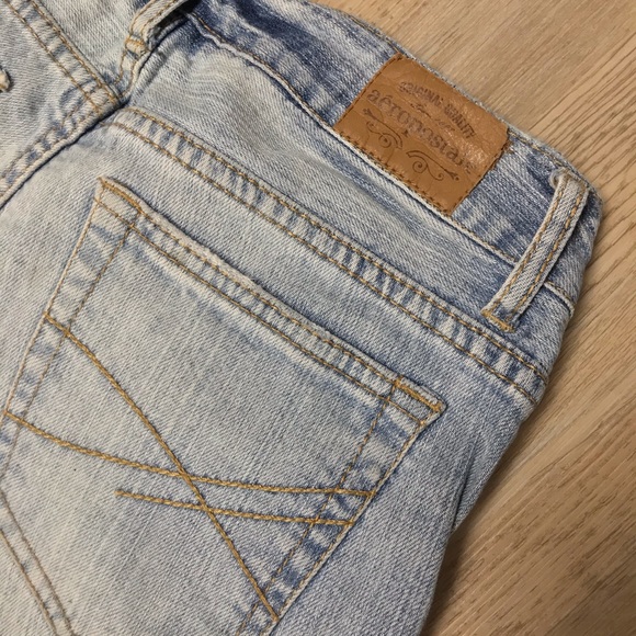 AEROPOSTALE BRAND CHELSEA BOOTCUT 1/2 SHORT - Picture 5 of 5